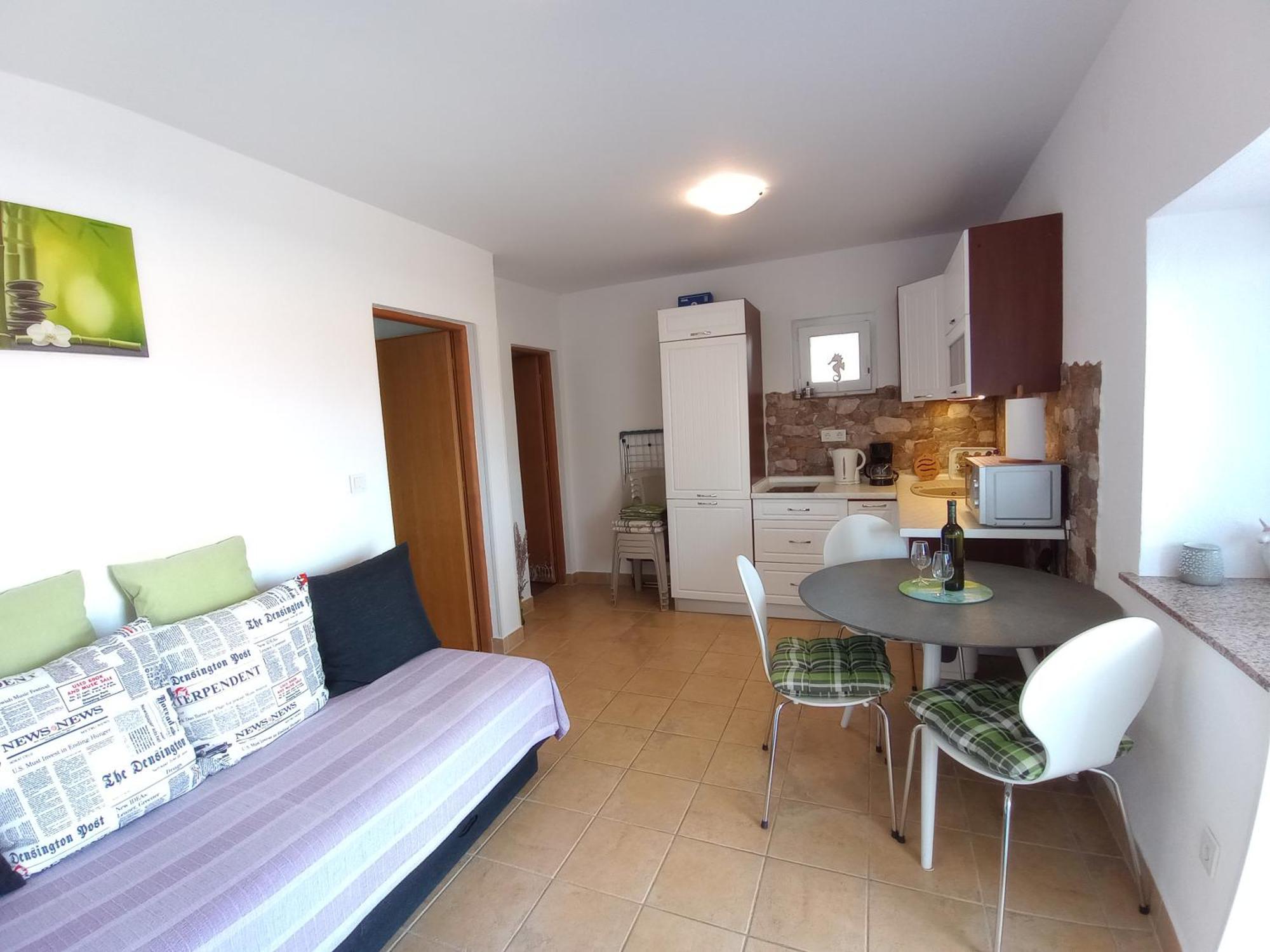Apartman Kristina Vrbnik Esterno foto