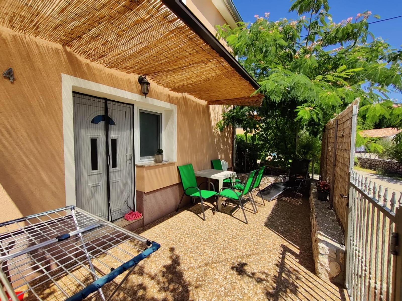 Apartman Kristina Vrbnik Esterno foto